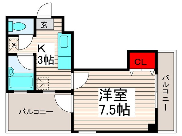 サンテラス西新井の物件間取画像